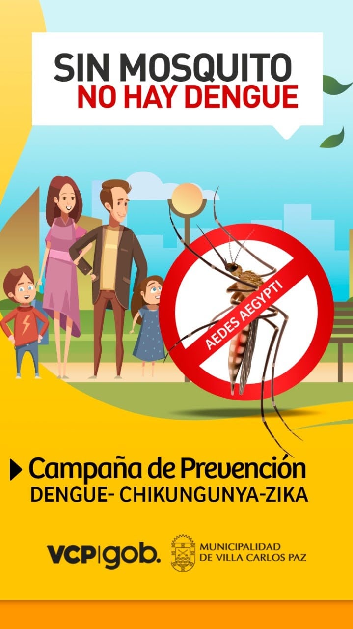 Lucha contra el dengue.