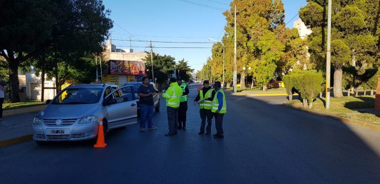 Varios vehículos fueron secuestrados.