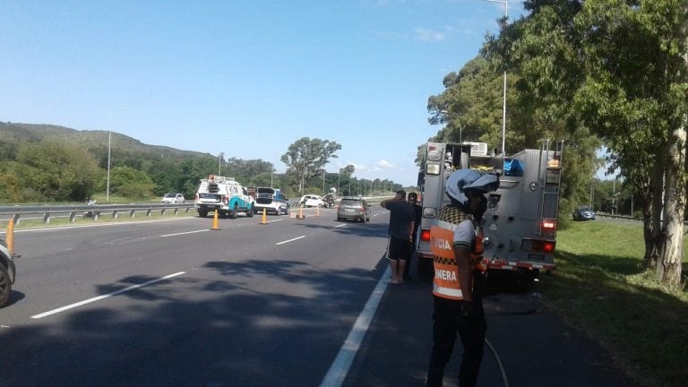 Servicio de Emergencia Vittal asistió a las personas heridas