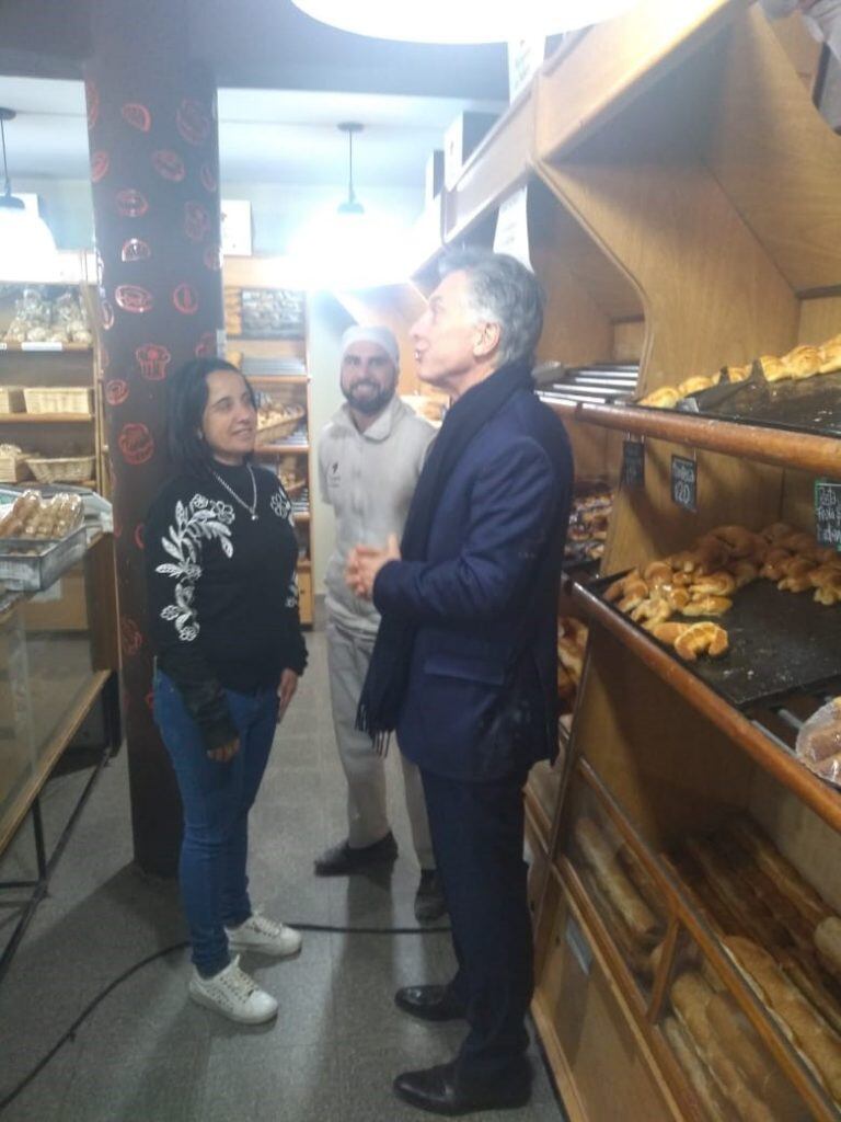 Macri en Artesanos del Sabor