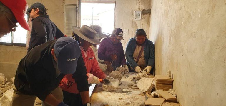 Feria de artesanías en sal en el Centro Cultural América (Facebook Centro Cultural América)