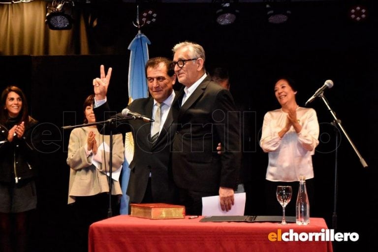 Freixes junto al Gobernador de San Luis.