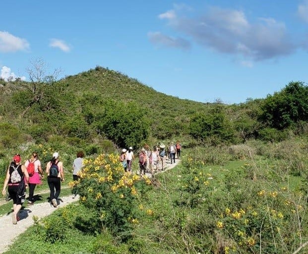 Durante la actividad se pudo disfrutar de hermosos paisajes de Alta Gracia