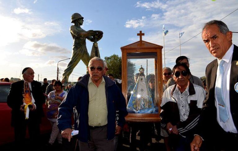 procesión virgen del valle