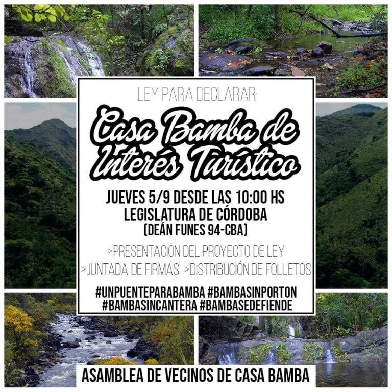 Banner Asamblea de Vecinos de Casa Bamba