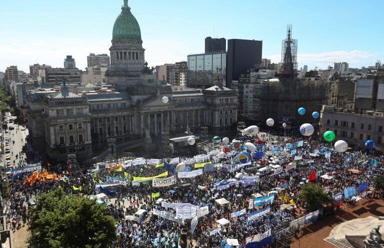 La movilización hacia el Congreso Nacional podría llevarse a cabo la semana próxima.