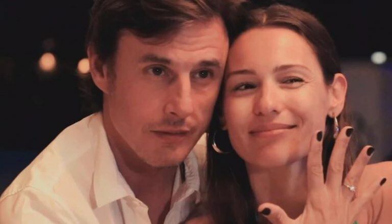 Pampita y García Moritán. (Foto: Web)