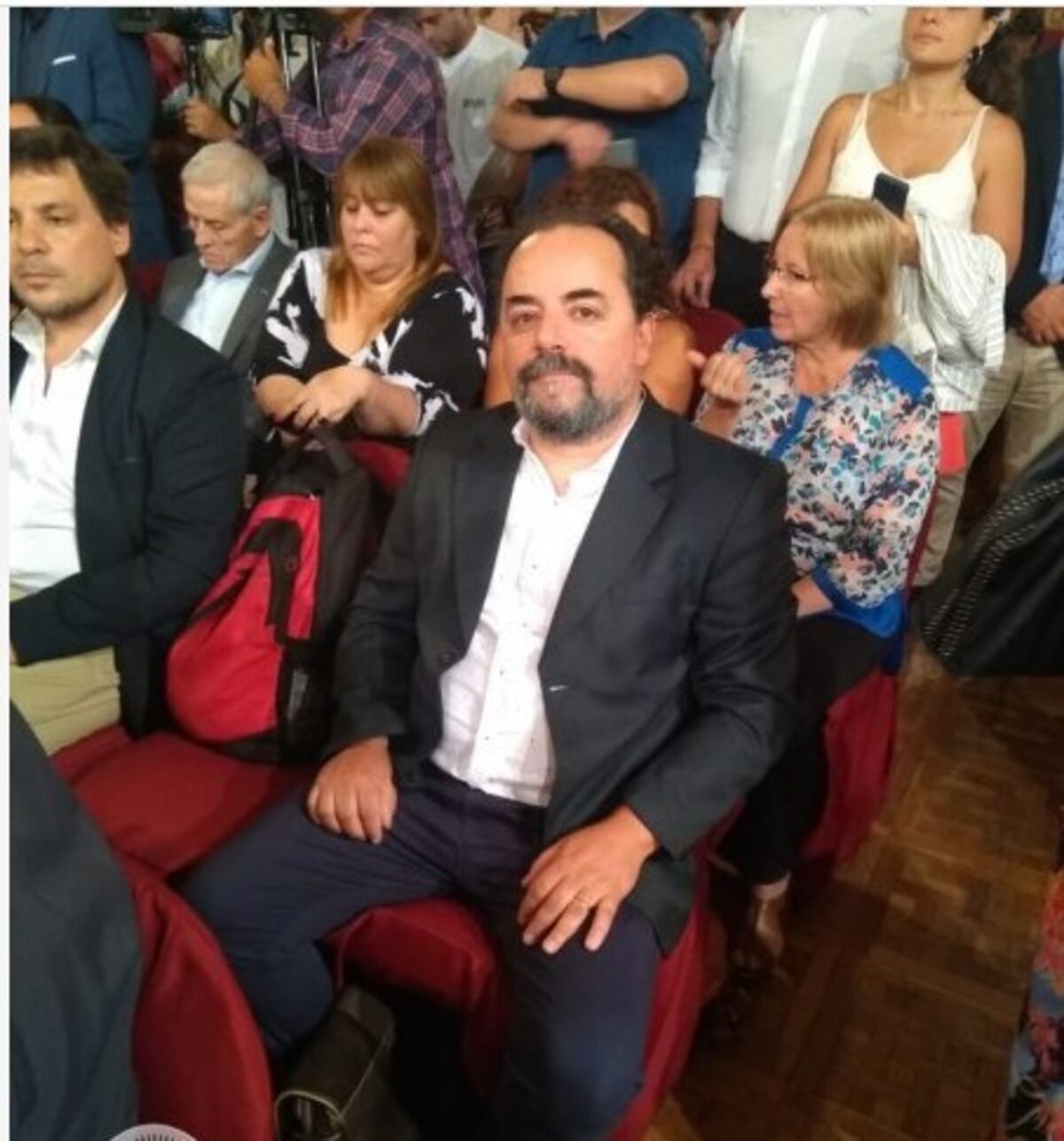 Marcelo León y Miguel Gargaglione, estuvieron presentes en la presentación del Plan Nacional Argentina contra el hambre