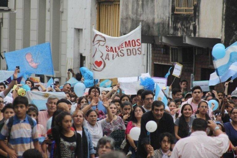 marcha "Día del niño por nacer"