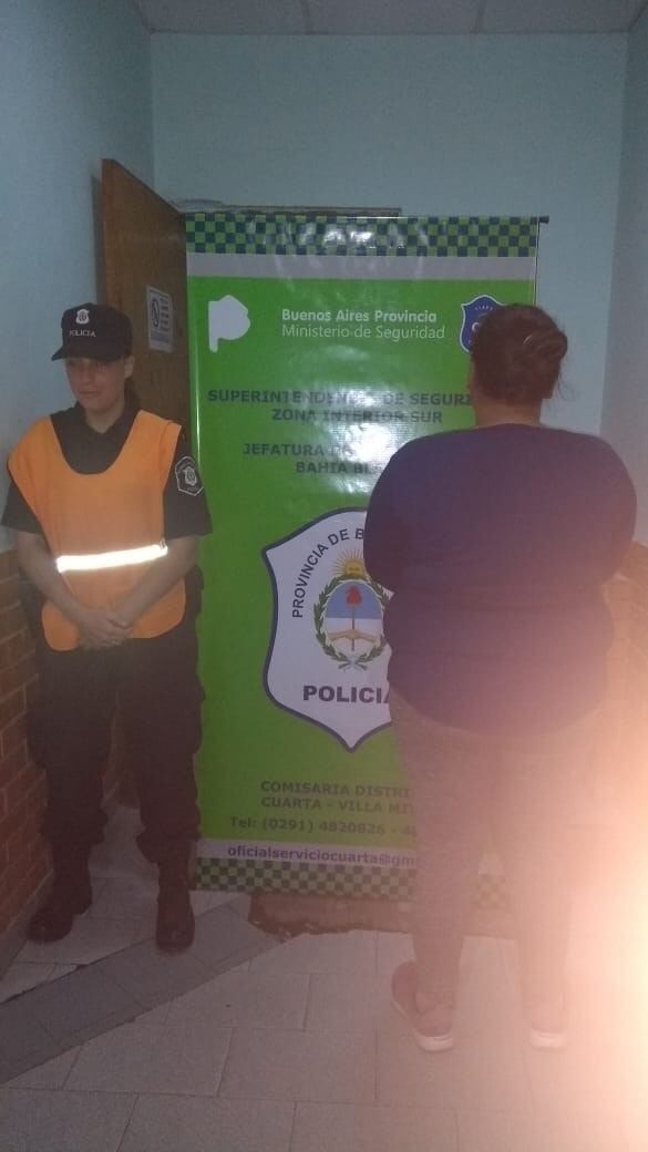 Fue detenida en la Comisaría Sexta