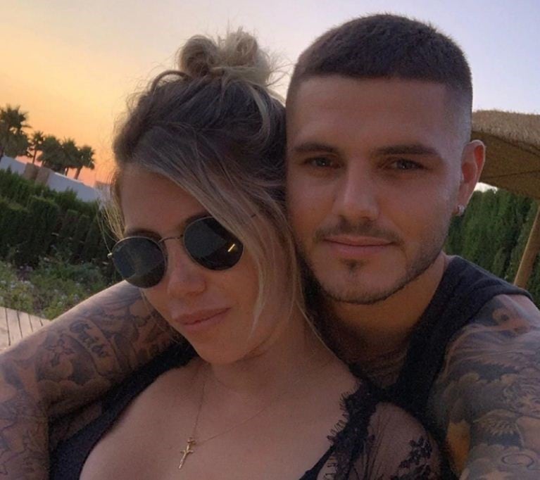 Wanda Nara y Mauro Icardi