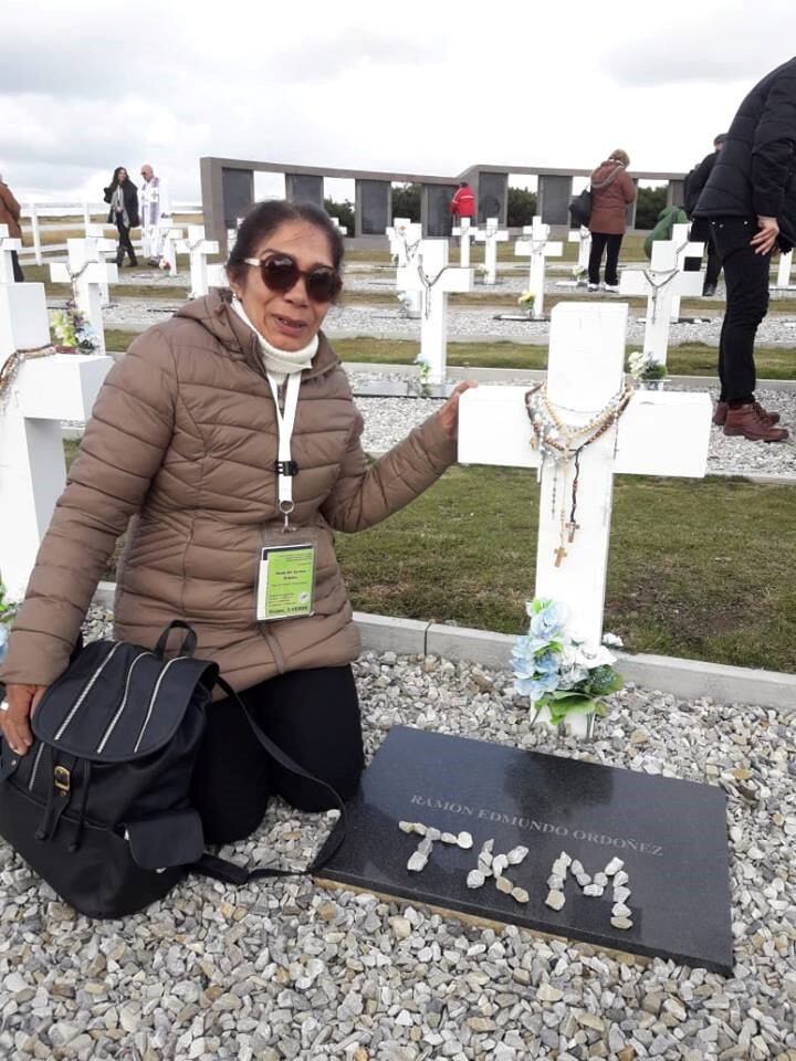 La mujer contó que cuando su hermano fue a la guerra, ella tenía apenas 15 años.