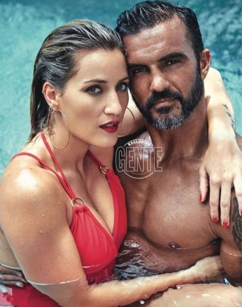 Las vacaciones románticas de Cubero y Viciconte