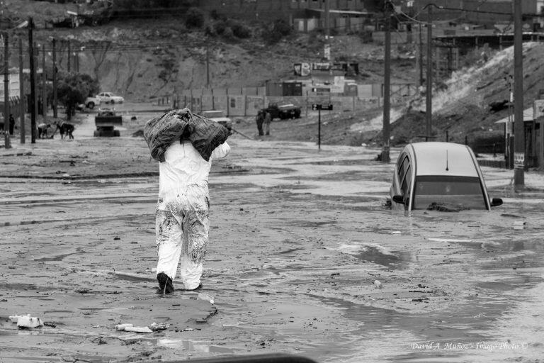 Temporal 2017 en Comodoro Rivadavia. Foto David Muñoz.