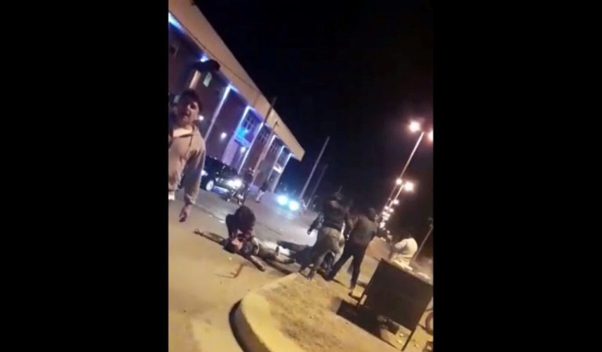 El video de la salvaje agresión a la salida de un boliche