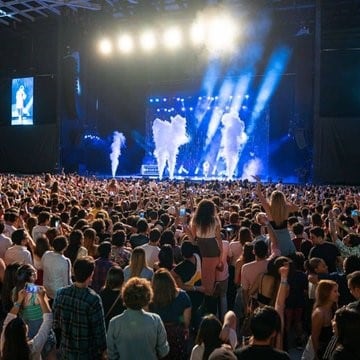 Paulo Londra en Costa Rica, las mejores fotos de un show que es el anticipo de lo que se verá en Córdoba. (Twitter)