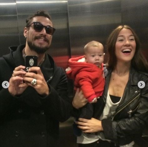 Dedicatoria de Daniel Osvaldo a Jimena Barón por el Día de la Madre. (Instagram)