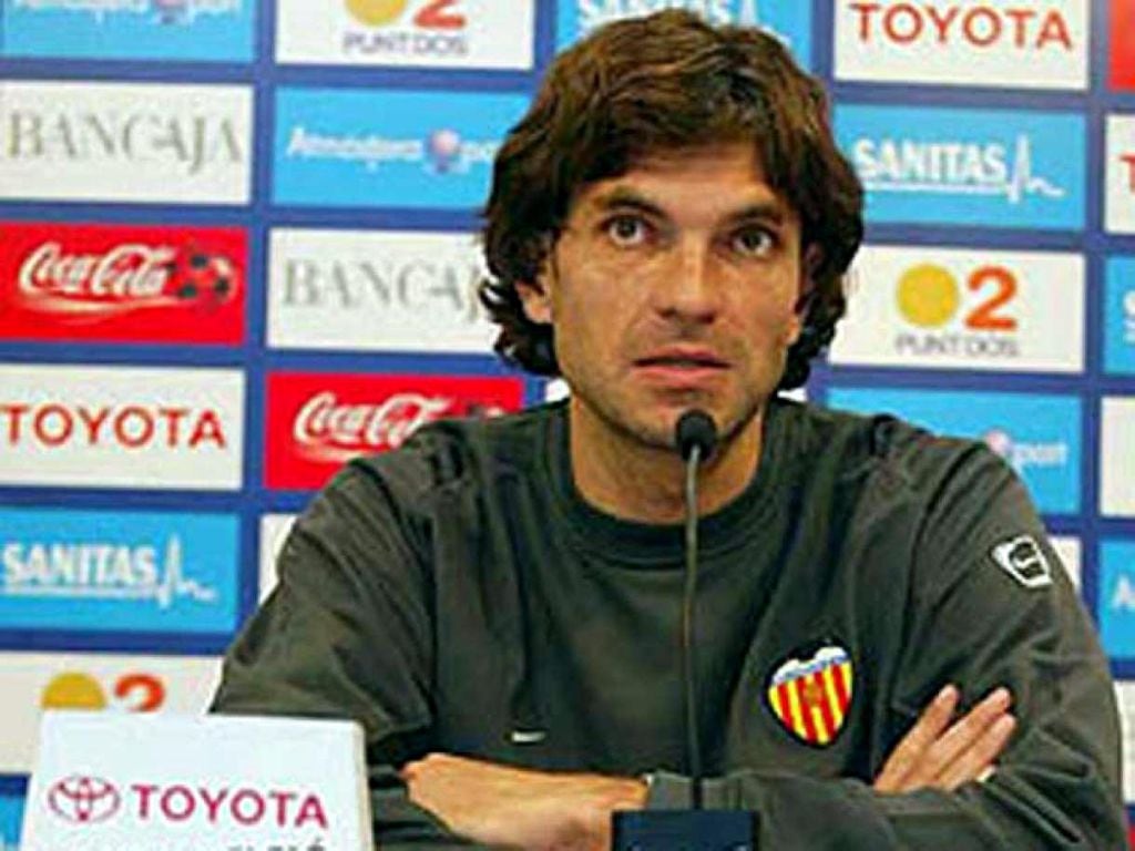 Mauricio Pellegrino, exjugador de Valencia. 