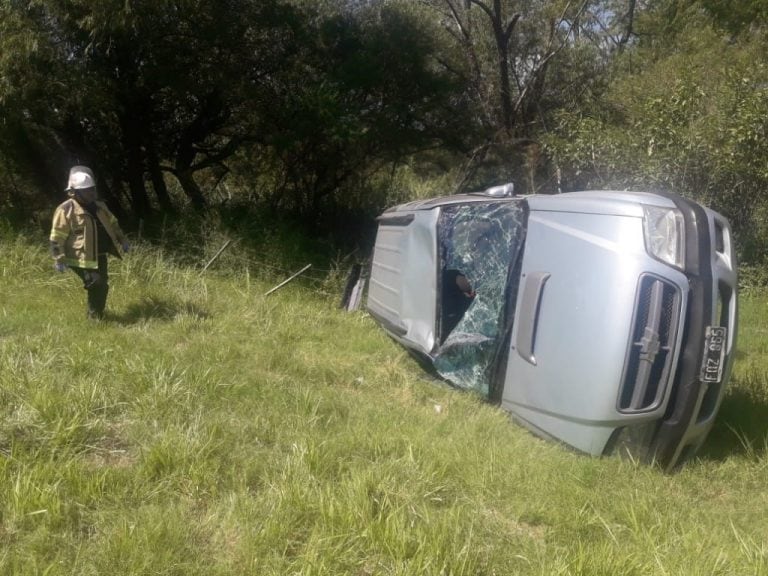 Accidente Ruta Nacional 12
Crédito: Bomberos Voluntarios Ceibas