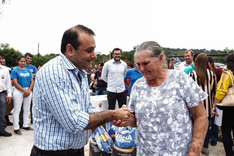 Oscar Herrera Ahuad, candidato a gobernador por el Frente Renovador