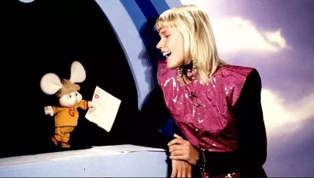 Topo Gigio junto a Xuxa