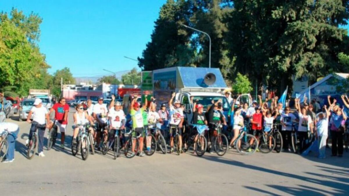 Córdoba tendrá este jueves su bicicleteada en defensa de los glaciares