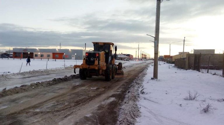 OPERATIVO NIEVE EN RIO GRANDE