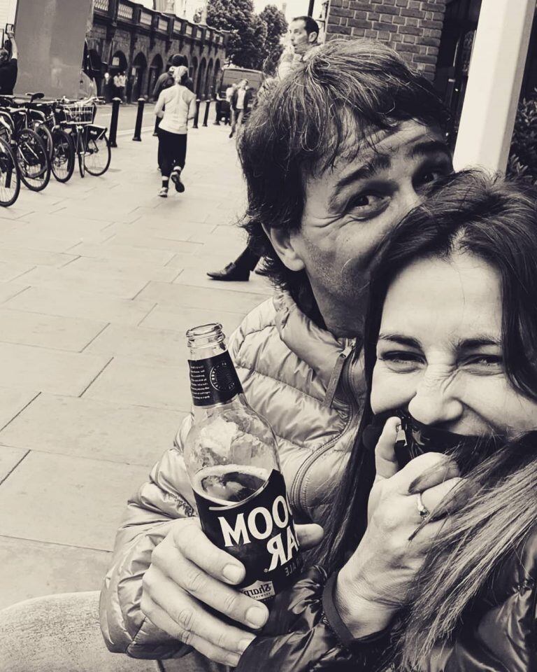 Maju Lozano y Juan Lagarza (Foto: Instagram)