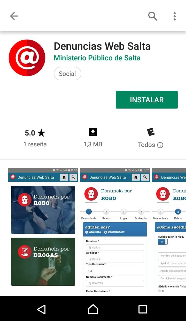 Ya está disponible para bajar a través de Google Play.