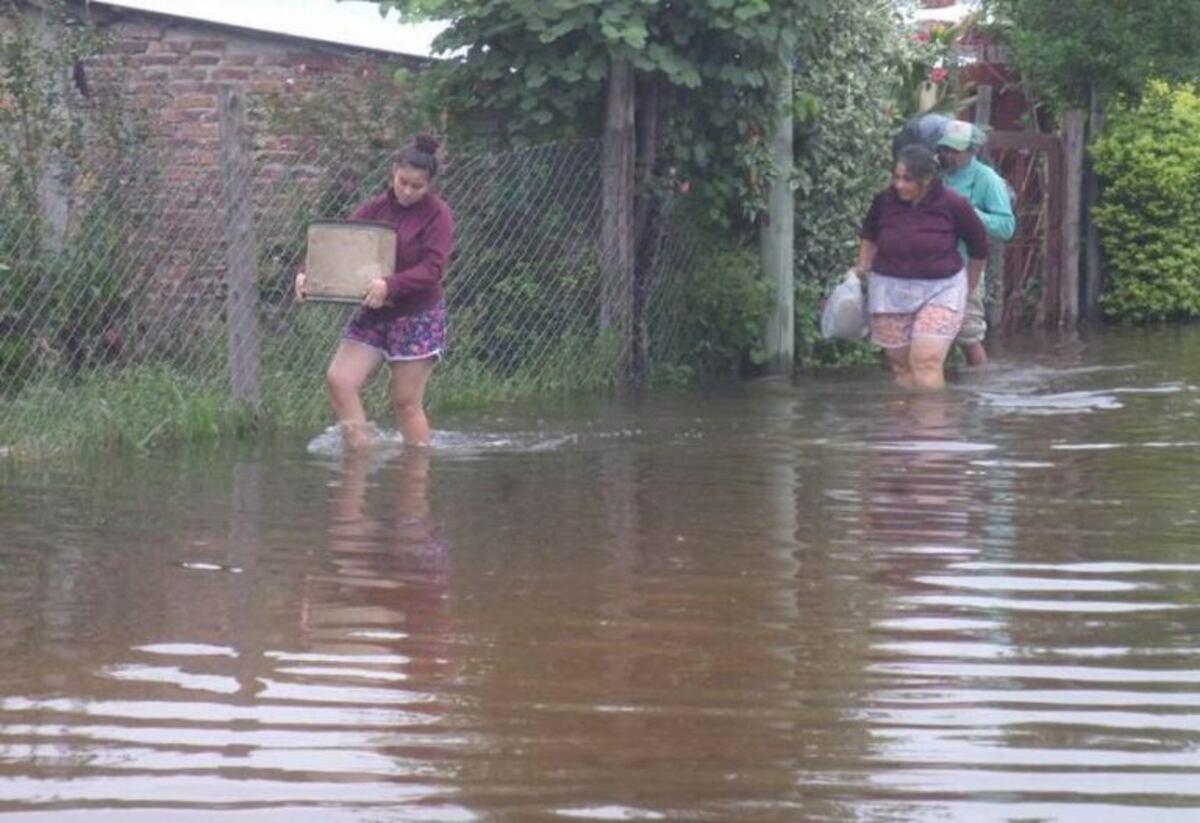 En Chaco contabilizaron más de 1.400 evacuados