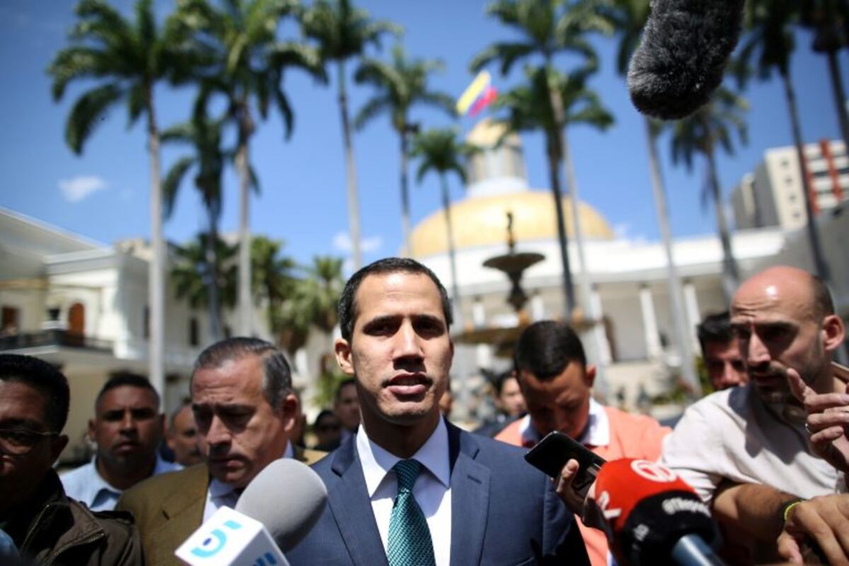 Juan Guaidó pidió a Uruguay bloquear transferencia de fondos al gobierno de Maduro