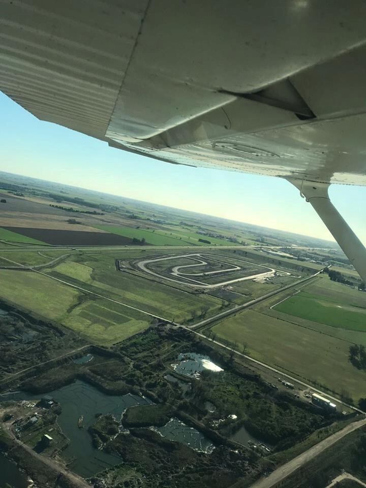 Vista aérea del autódromo. (Archivo)