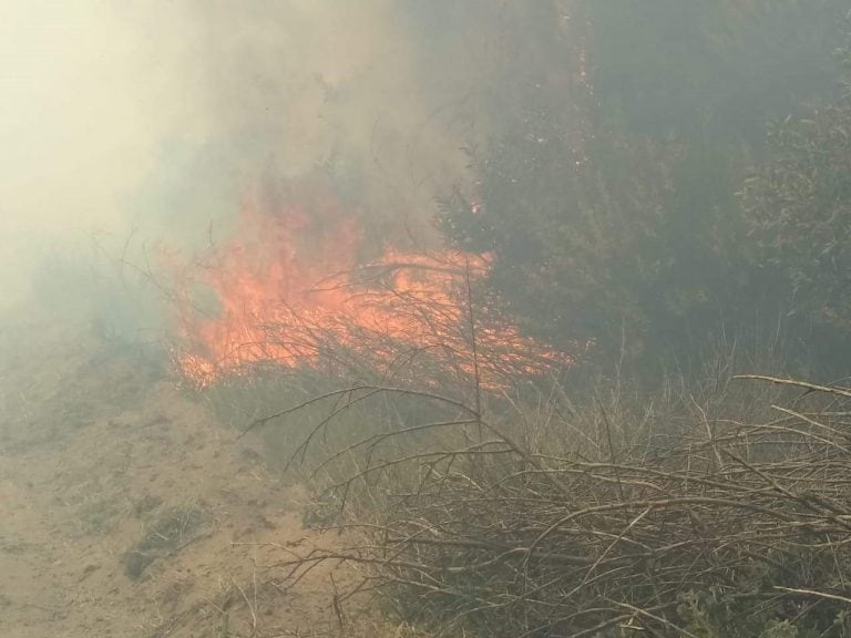 Incendio Claromecó