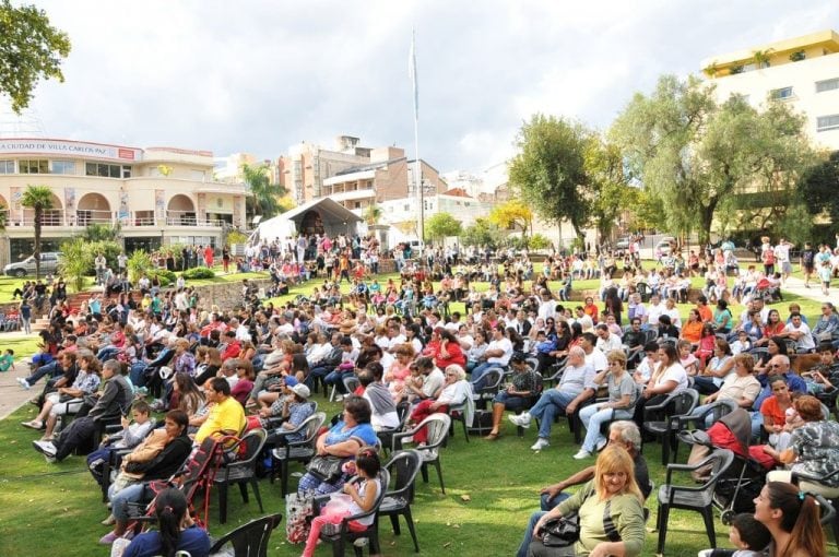 Misa de Pascuas en Carlos Paz