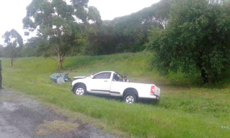 Accidente en Ruta Nacional N° 9. (Prensa Policía de Salta)