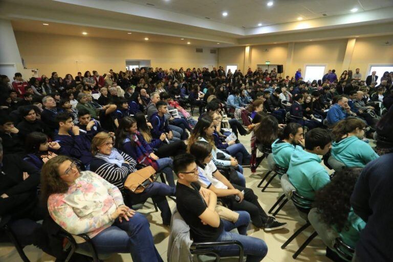 Charla Malvinas en Río Grande