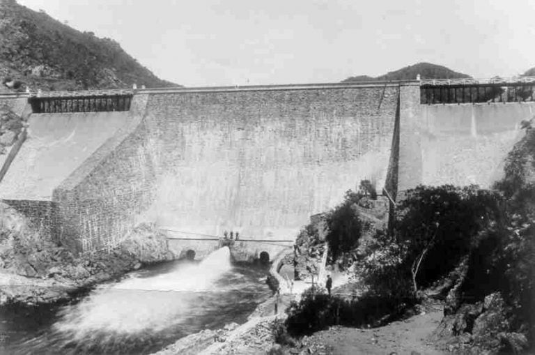 Inauguración del segundo Dique San Roque el 3 de Julio de 1944