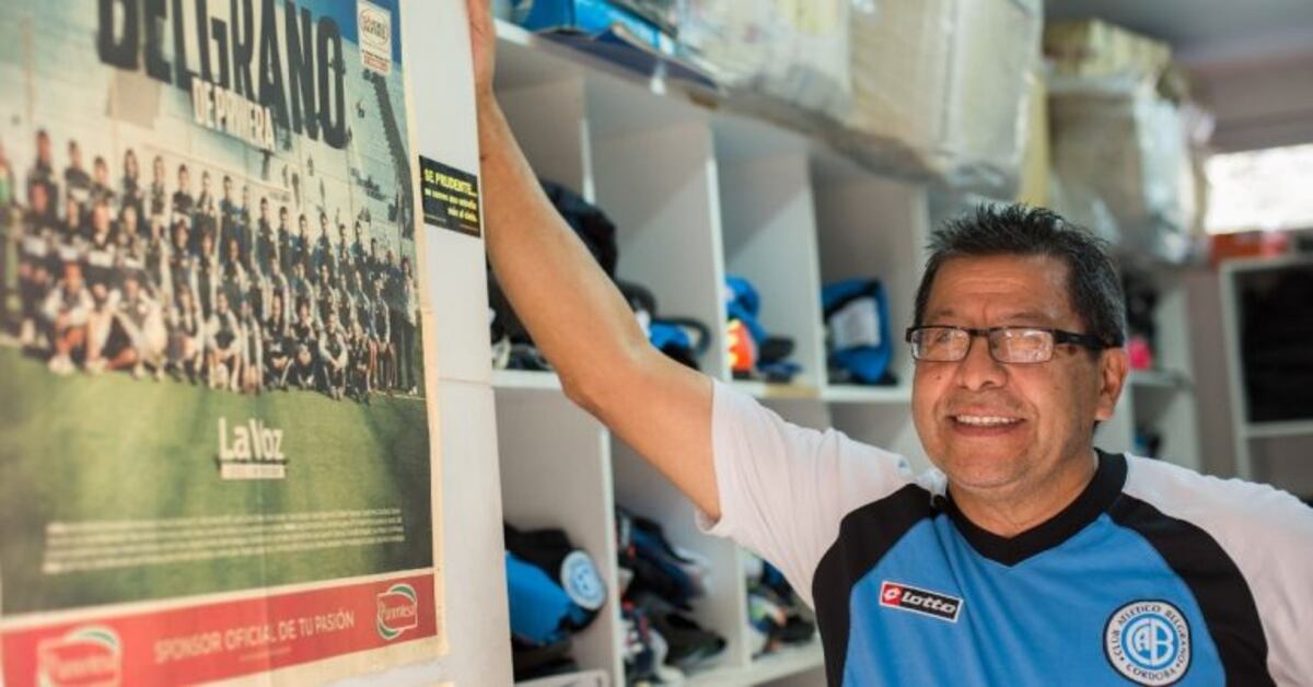 Falleció el "Chino" Díaz, histórico histórico utilero de Belgrano