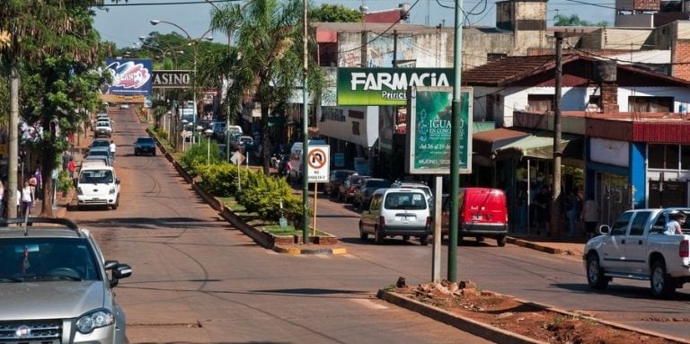 La Avenida Victoria Aguirre de Puerto Iguazú. (CIMECO)