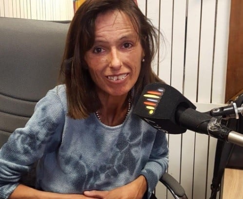 Alejandra Goldsack, presidenta del Banco de Alimentos.