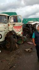 El accidente tuvo lugar pasadas las 18 en el Acceso Sur sobre la Ruta A012.