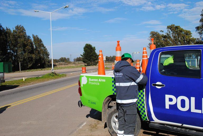 Operativo de tránsito, Bahía Blanca