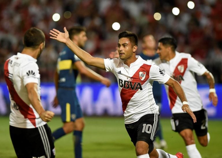 Las mejores fotos de la "Superfinal" ganada por River. Foto: EFE.