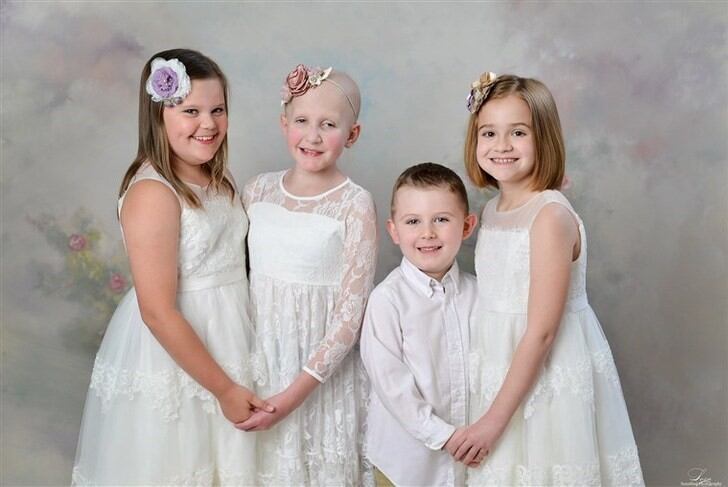 Rhean Franklin, Ainsley Peters, Rylie Hughey y Connor Lloyd. (Foto: Lora Scantling)