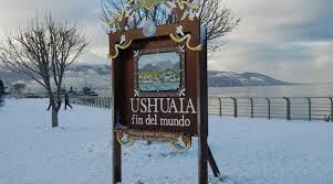 Nieve en Ushuaia