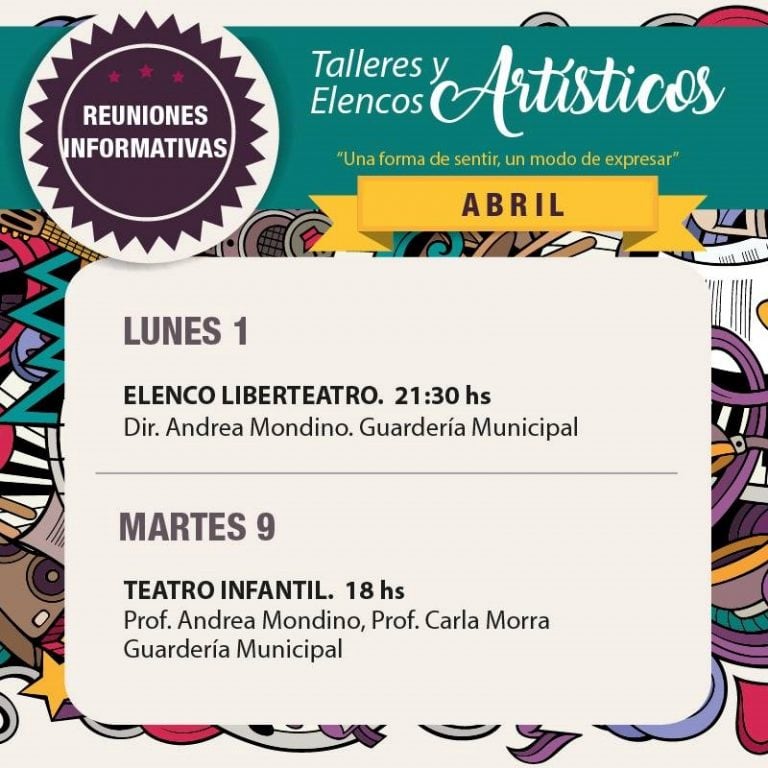 Talleres y Elencos Culturales