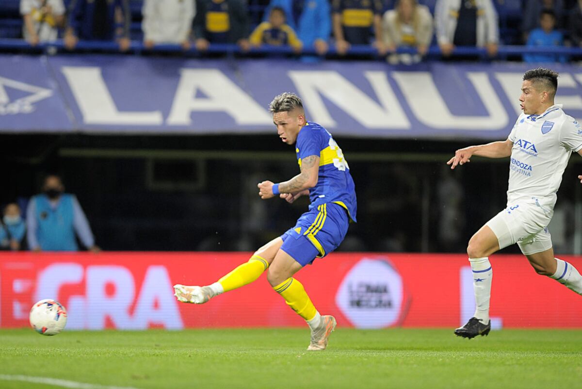 Boca le ganó 2-1 a Godoy Cruz por la Liga Profesional