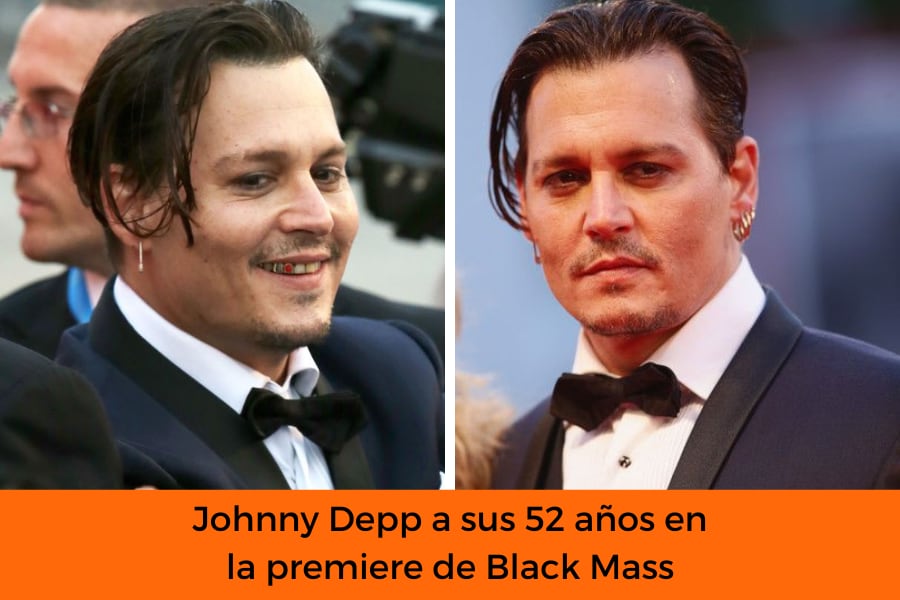 El antes y después de Johnny Depp.