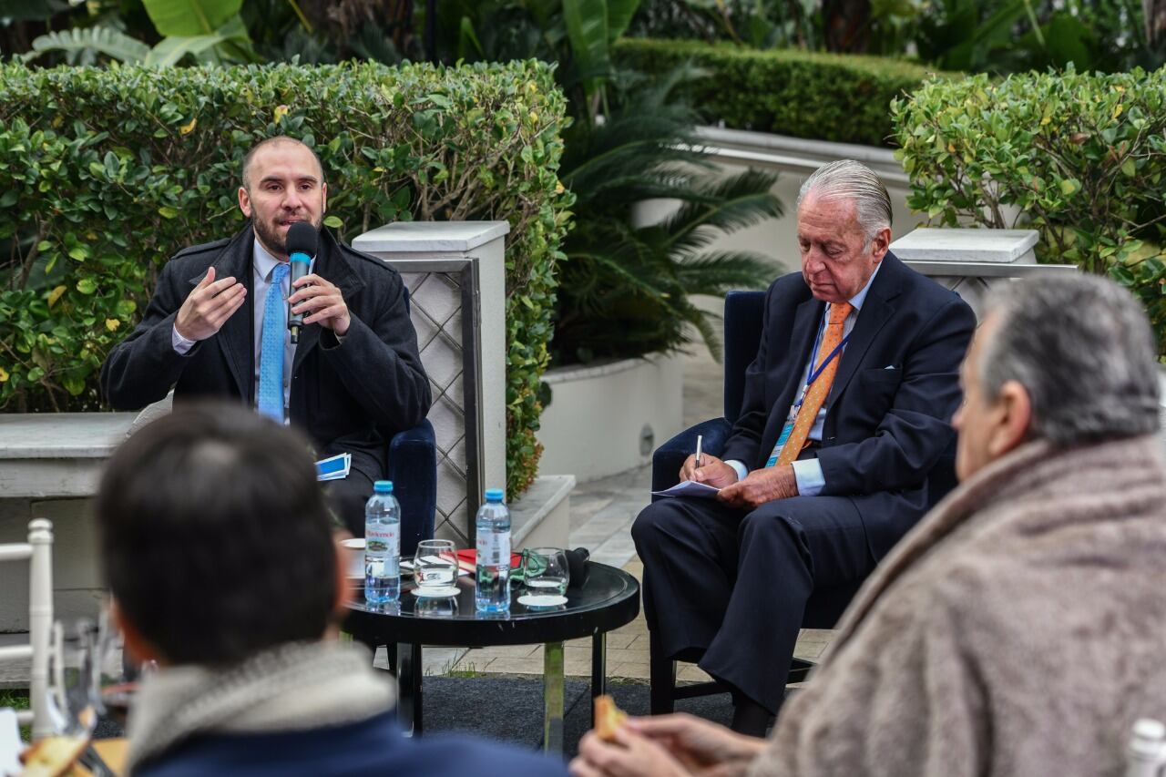 Guzmán en el encuentro anual del Consejo Interamericano de Ciencia y Producción. (Foto: Prensa Economía)