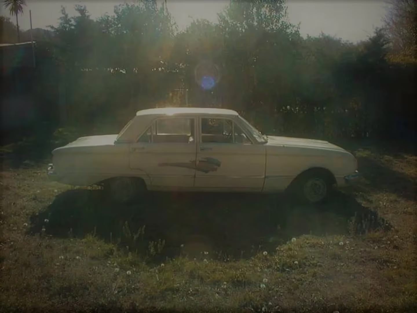 El Ford Falcon que llegó gracias a una rifa.